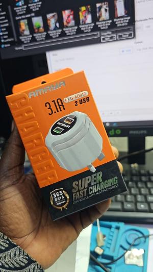 Amaya Usb Smart Charger - Adapter without cable